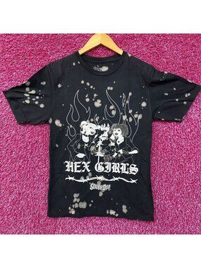 Scooby-Doo Hex Girls Bleach Wash T-Shirt Small